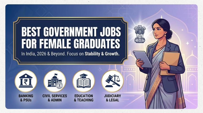 Best Government Jobs for Female Graduates in India 2026