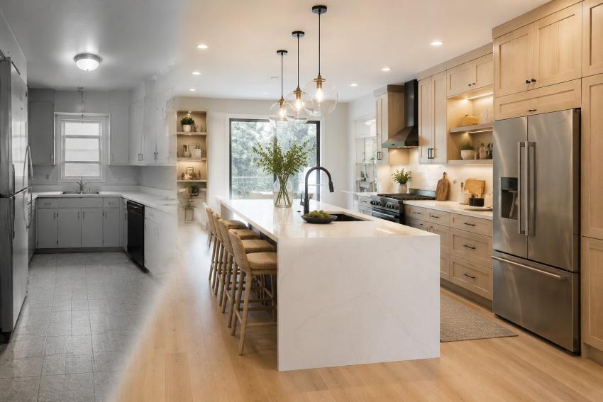 How Professional Kitchen Remodeling Creates More Space, Storage and Value
