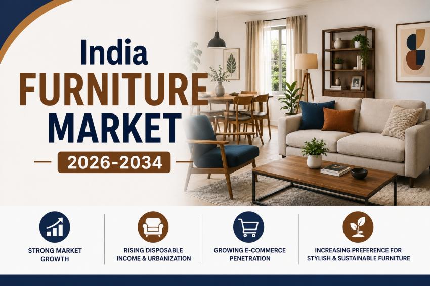 India Furniture Market Report 2026-2034: Industry Size, Consumer Demand, Emerging Trends & Analysis