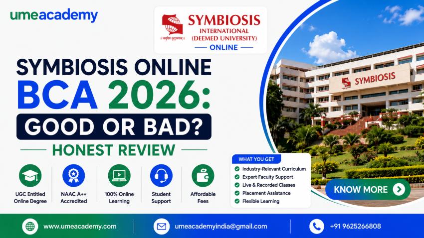 Symbiosis Online BCA 2026: Good or Bad? Honest Review