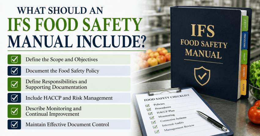 What Should an IFS Food Safety Manual Include?