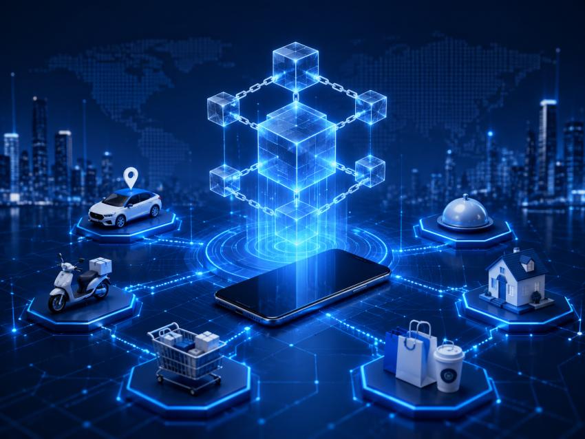 How Blockchain is Revolutionizing On-Demand App Development Services