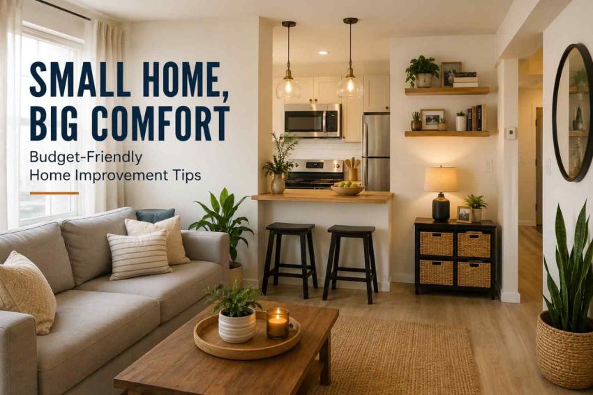 Small Home, Big Comfort: Budget-Friendly Home Improvement Tips