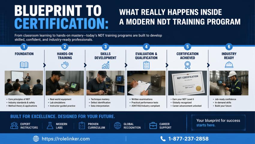 Blueprint to Certification: What Really Happens Inside a Modern NDT Training Program