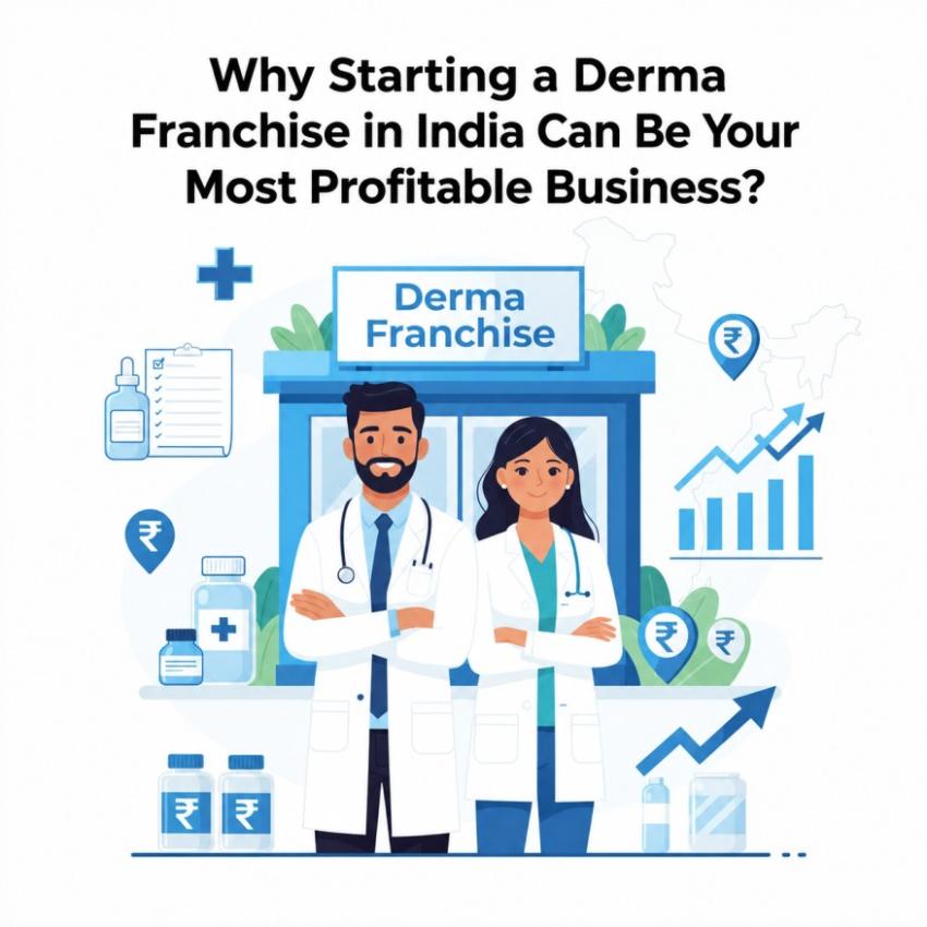 Why Starting a Derma Franchise in India Can Be Your Most Profitable Business?