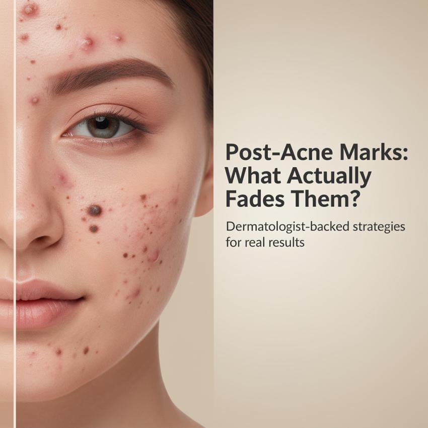 Post-Acne Marks: What Actually Fades Them?