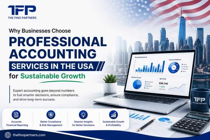 Why Businesses Choose Professional Accounting Services in the USA for Sustainable Growth