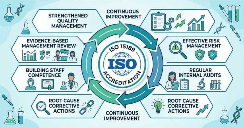 How ISO 15189 Accreditation Drives Continuous Improvement
