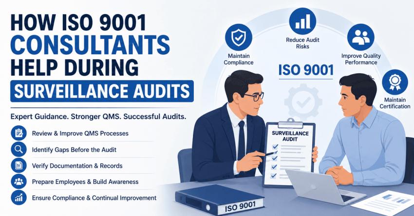 How ISO 9001 Consultants Help During Surveillance Audits