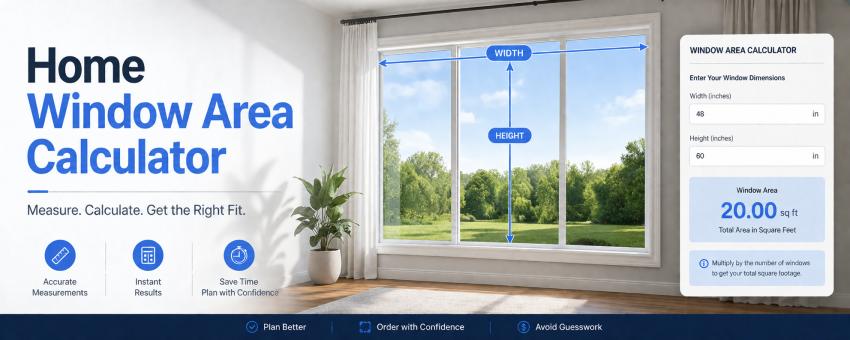 Step-by-Step Guide to Using a Window Area Calculator
