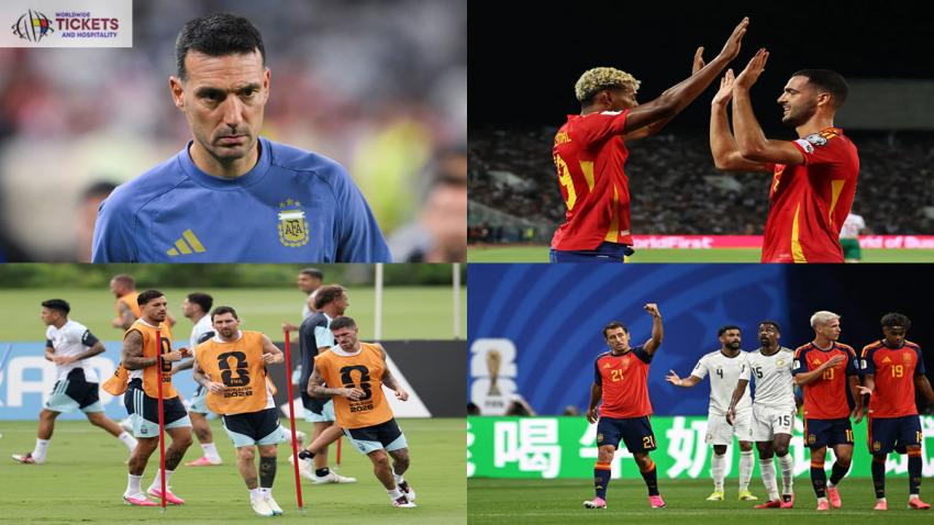 Spain vs Argentina Tickets: Spain De la Fuente Once Mentored Argentina Scaloni