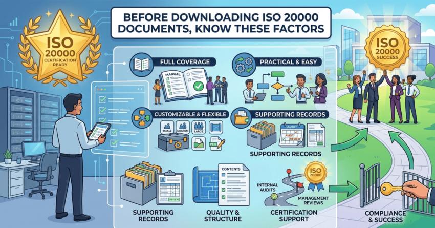 Before Purchasing ISO 20000 Documents, Know These Important Factors