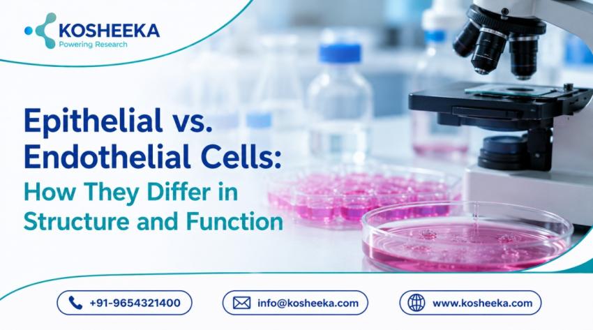 Epithelial vs. Endothelial Cells: How They Differ in Structure and Function