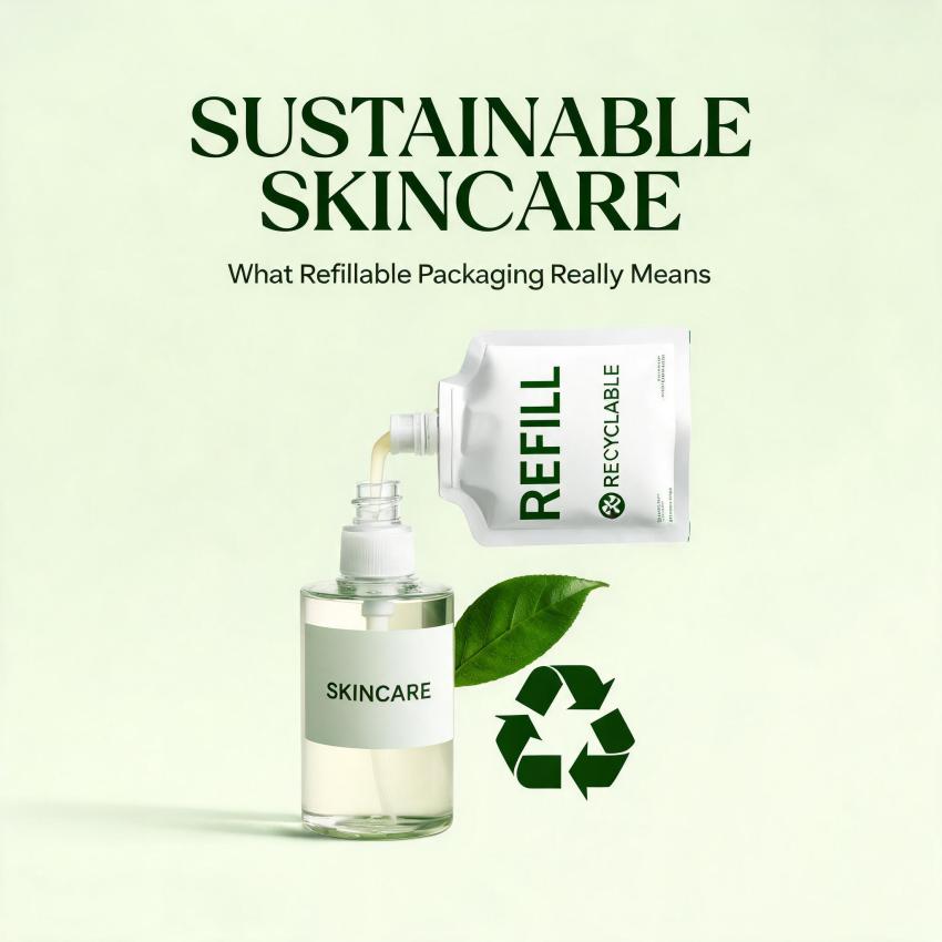 Sustainable Skincare: What Refillable Packaging Really Means
