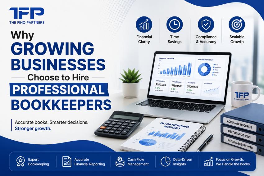 Why Growing Businesses Choose to Hire Professional Bookkeepers