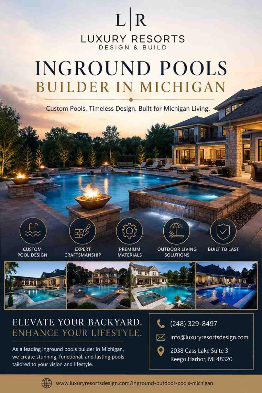 Your Dream Pool Awaits: Michigan's Most Trusted Inground Pool Builders