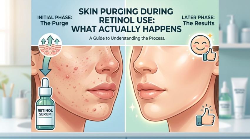 Skin Purging During Retinol Use: What Actually Happens?
