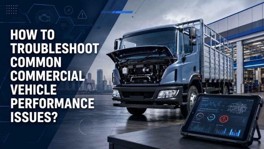 How To Troubleshoot Common Commercial Vehicle Performance Issues?