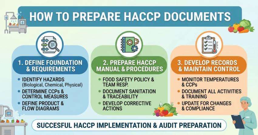 How to Prepare HACCP Documents for Successful Food Safety Implementation