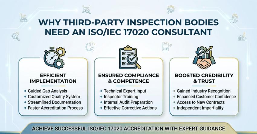 Why Third-Party Inspection Bodies Need an ISO/IEC 17020 Consultant