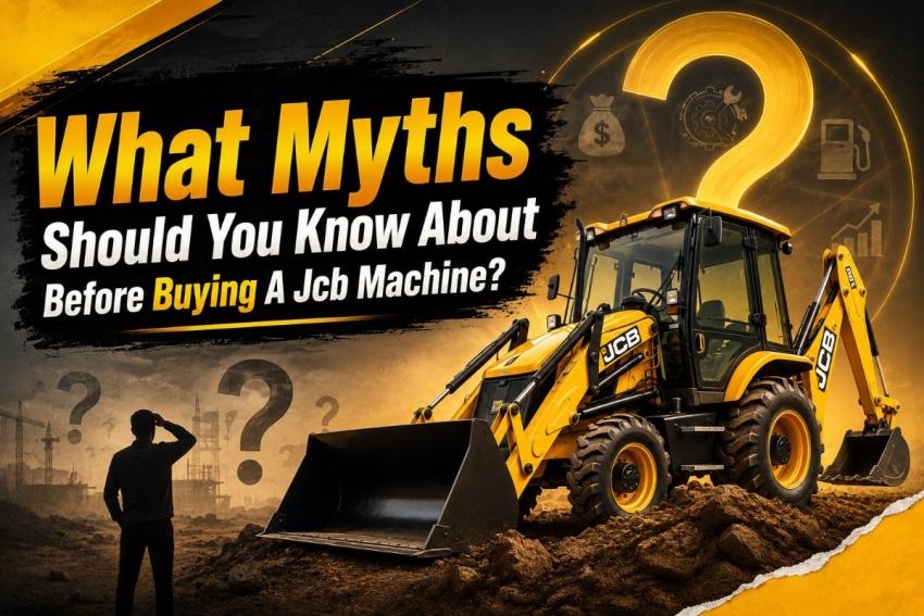 What Myths Should You Know About Before Buying A Jcb Machine?