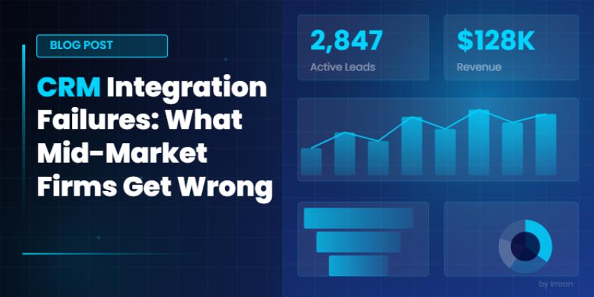 CRM Integration Failures: What Mid-Market Firms Get Wrong