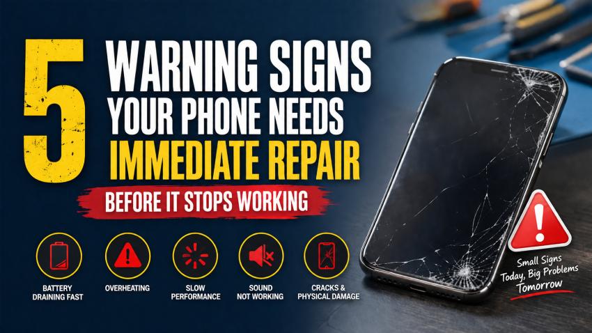 5 Warning Signs Your Phone Needs Immediate Repair Before It Stops Working