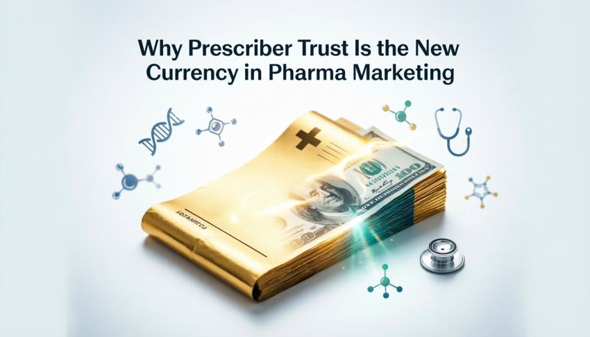 Why Prescriber Trust Is the New Currency in Pharma Marketing