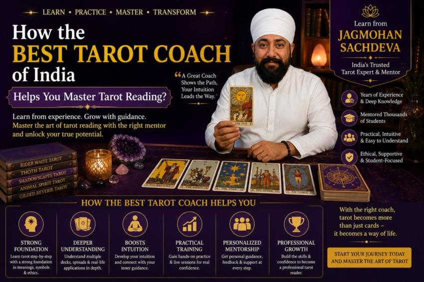 How the Best Tarot Coach of India Helps You Master Tarot Reading?
