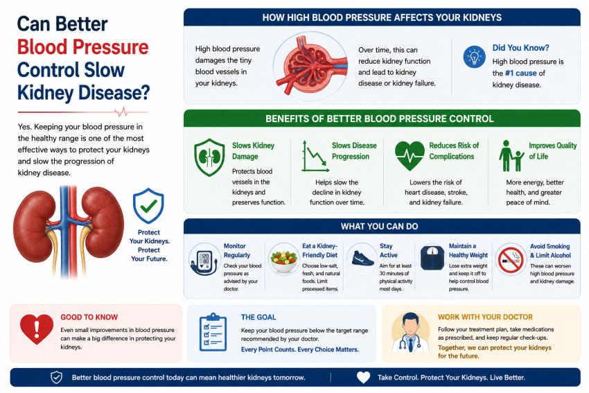 Can Better Blood Pressure Control Slow Kidney Disease?