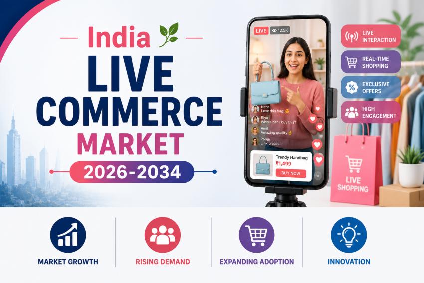 India Live Commerce Market 2026–2034: Trends, Consumer Engagement and Opportunities