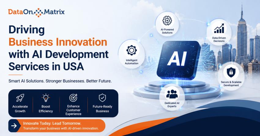 Driving Business Innovation with AI Development Services in USA