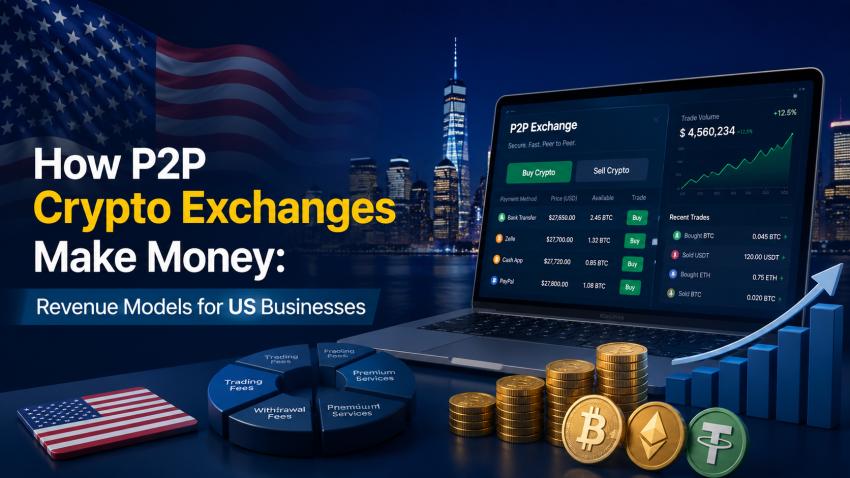 How P2P Crypto Exchanges Make Money: Revenue Models for US Businesses