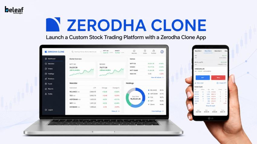 Launch a Custom Stock Trading Platform with a Zerodha Clone App in 2026