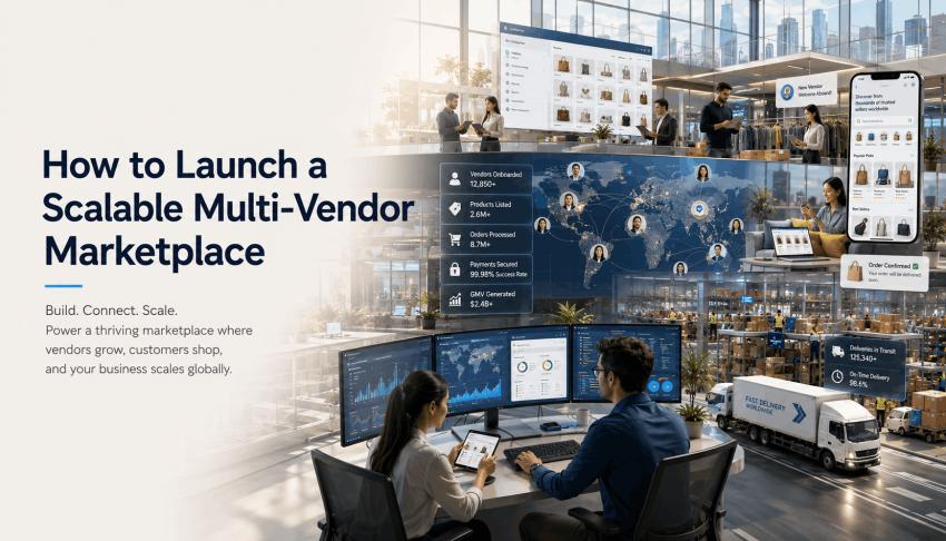 How to Launch a Scalable Multi-Vendor Marketplace: A Step-by-Step Guide for Long-Term Growth