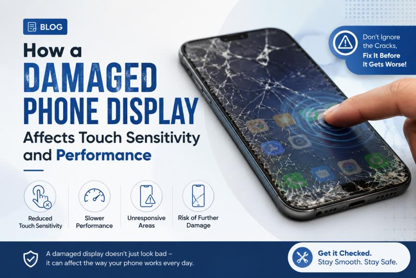 How a Damaged Phone Display Affects Touch Sensitivity and Performance
