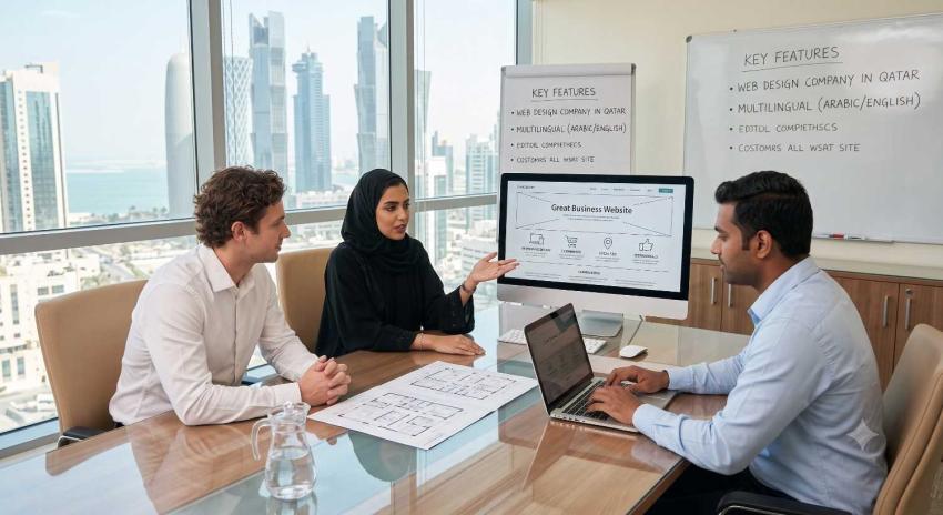 Why Local Businesses Need a Dedicated Web Design Company in Qatar