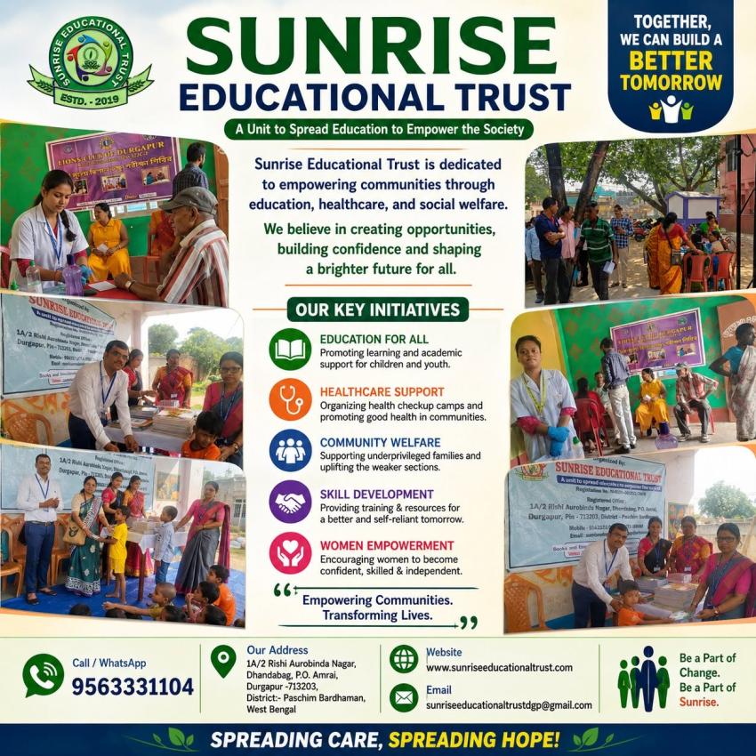 How Sunrise Educational Trust Creates Better Futures for Underprivileged Children