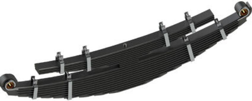 Why Are Conventional Leaf Springs Made With Multiple Leaves of Different Lengths?