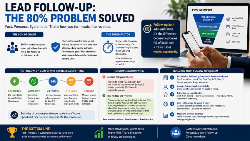 Lead Follow-Up: The 80% Problem Solved