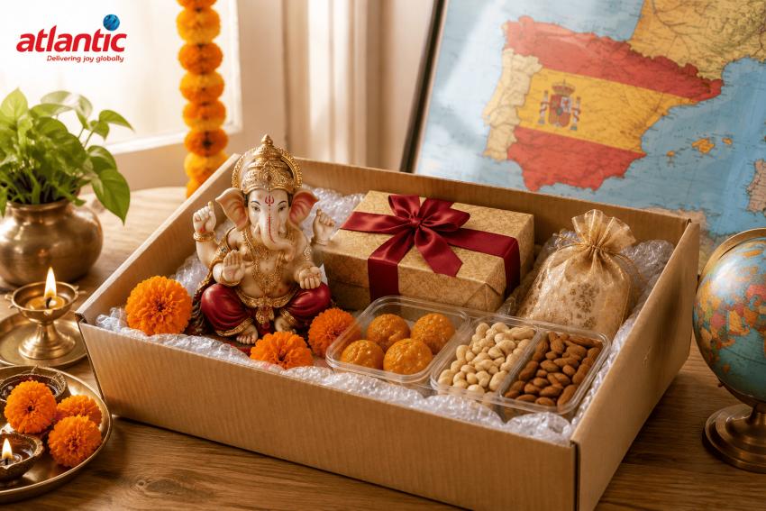 How to Track an International Gift Shipment from India to Spain