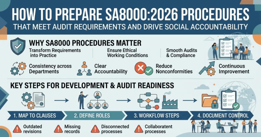 How to Prepare SA8000:2026 Procedures That Meet Audit Requirements