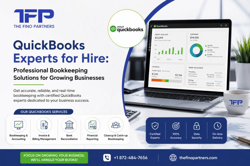 QuickBooks Experts for Hire: Professional Bookkeeping Solutions for Growing Businesses
