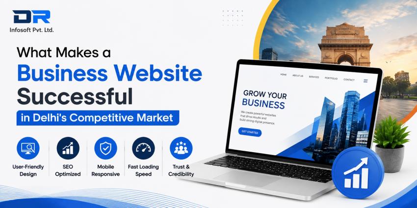 What Makes a Business Website Successful in Delhi's Competitive Market