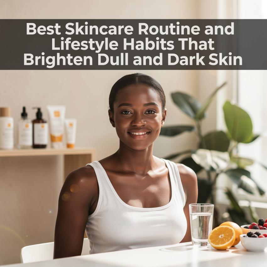 Best Skincare Routine and Lifestyle Habits That Brighten Dull and Dark Skin