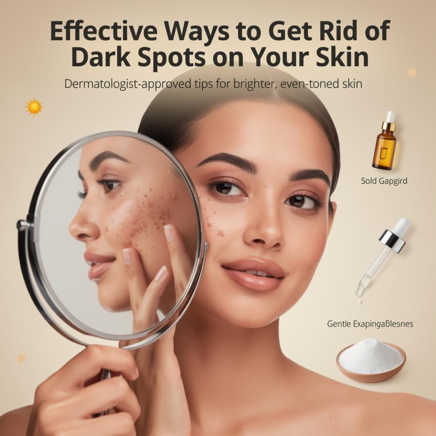 Effective Ways to Get Rid of Dark Spots on Your Skin