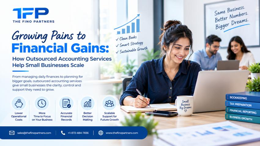 Growing Pains to Financial Gains: How Outsourced Accounting Services Help Small Businesses Scale