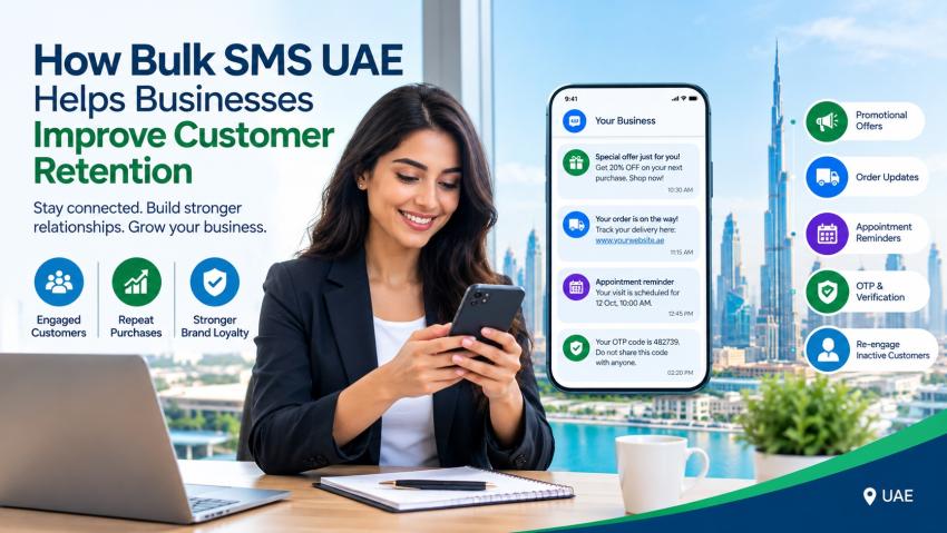 How Bulk SMS UAE Helps Businesses Improve Customer Retention