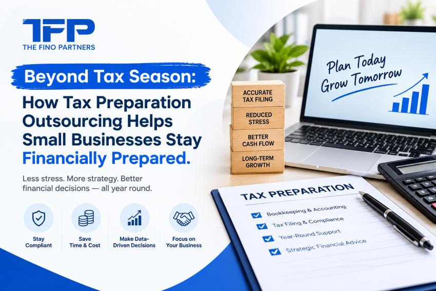Beyond Tax Season: How Tax Preparation Outsourcing Helps Small Businesses Stay Financially Prepared