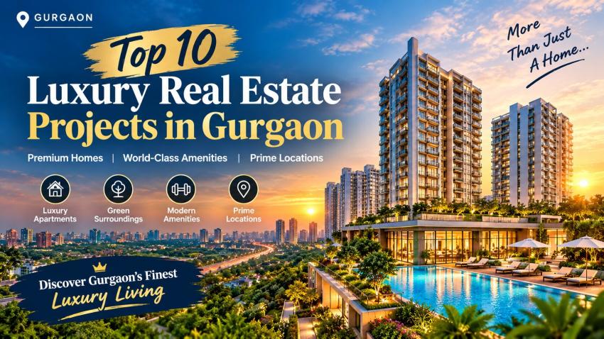 Top 10 Luxury Real Estate Projects in Gurgaon: A Complete Buyer’s Guide for 2026